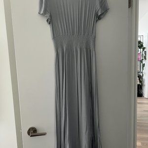 Wilfred Maxime Dress in Pearl Grey (size 4)